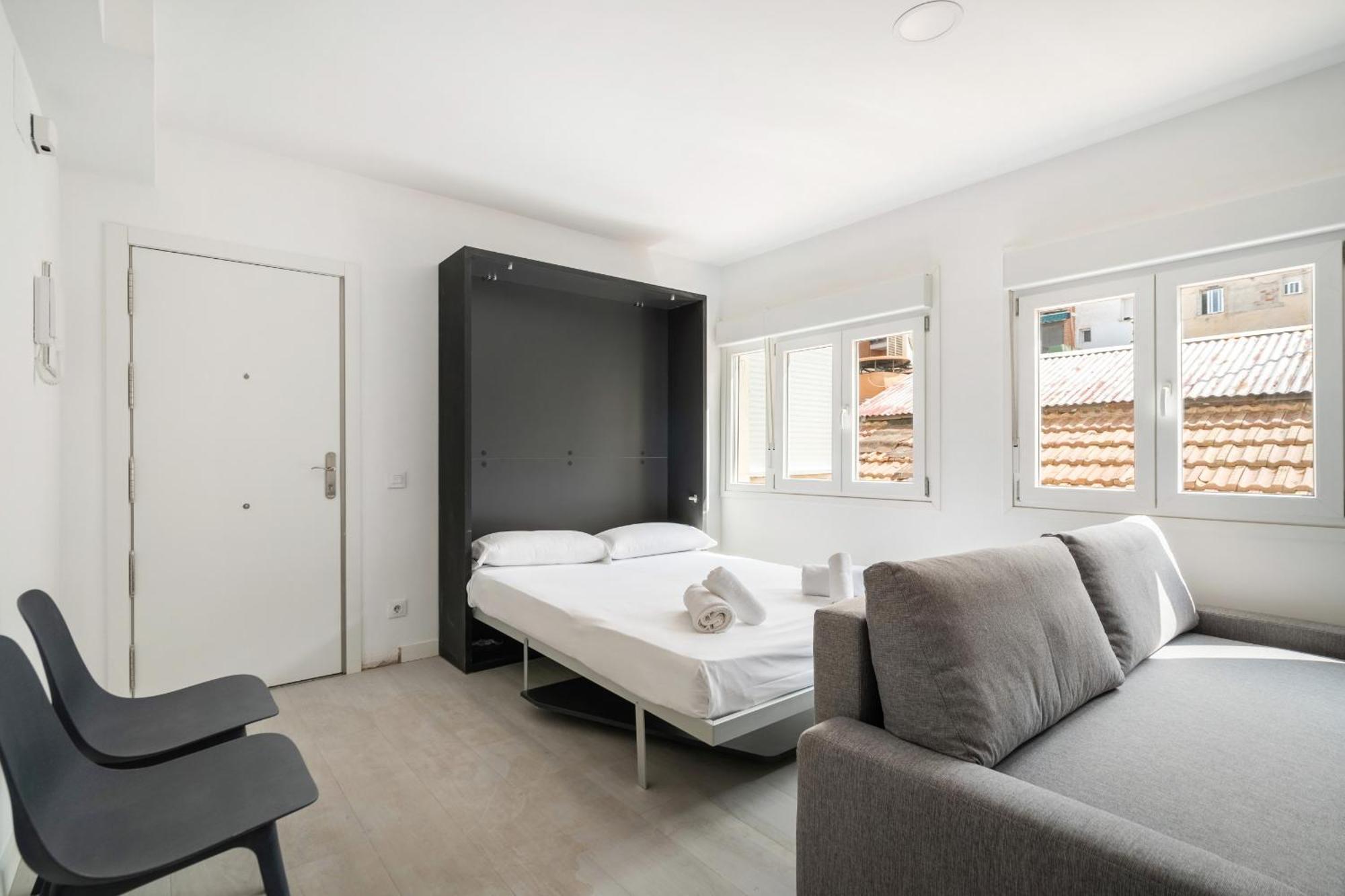 Madrid Riverside Studios Con Parking Incluido Alquiler Temporal Exterior foto