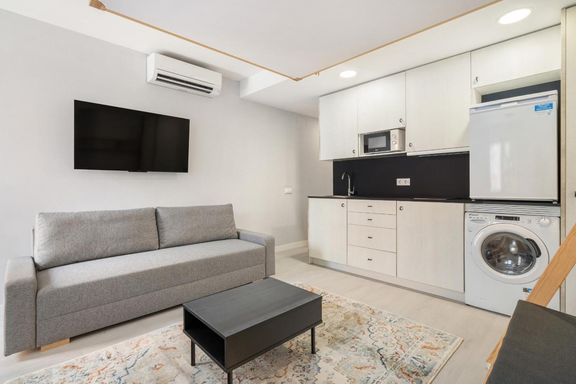 Madrid Riverside Studios Con Parking Incluido Alquiler Temporal Exterior foto
